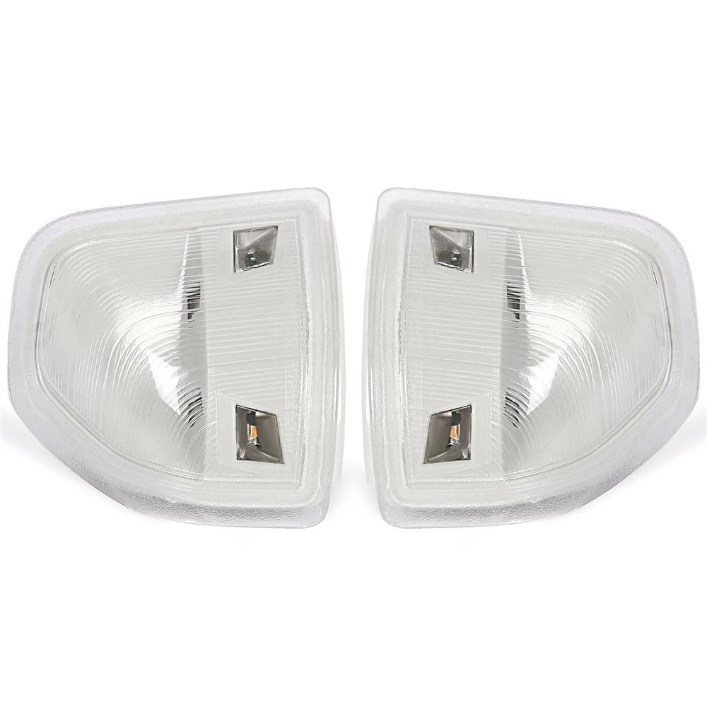 1 пара фонарей указателей поворота боковых зеркал с прозрачными линзами для 2011-22 RAM 1500 2500 3500