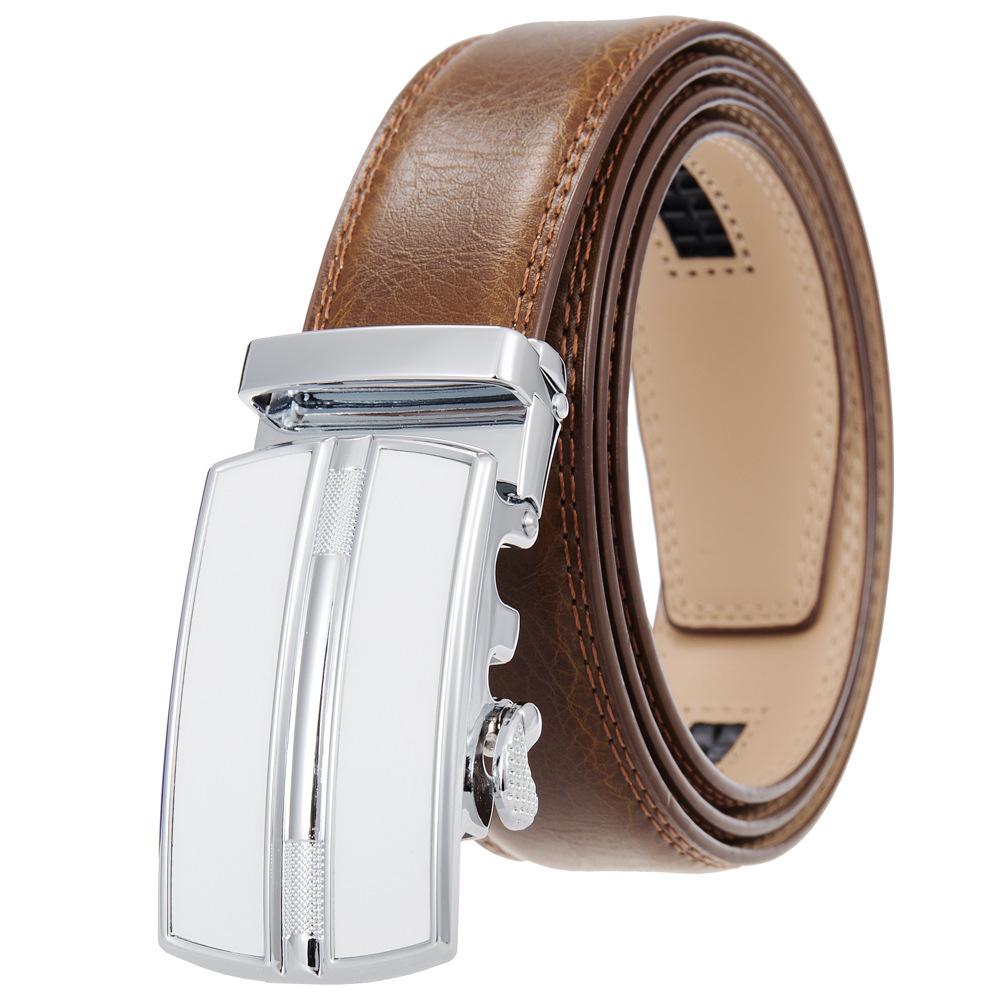 5шт. Ремень с автоматической пряжкой, воловья кожа, ремень, мужской Ly36-0257-1