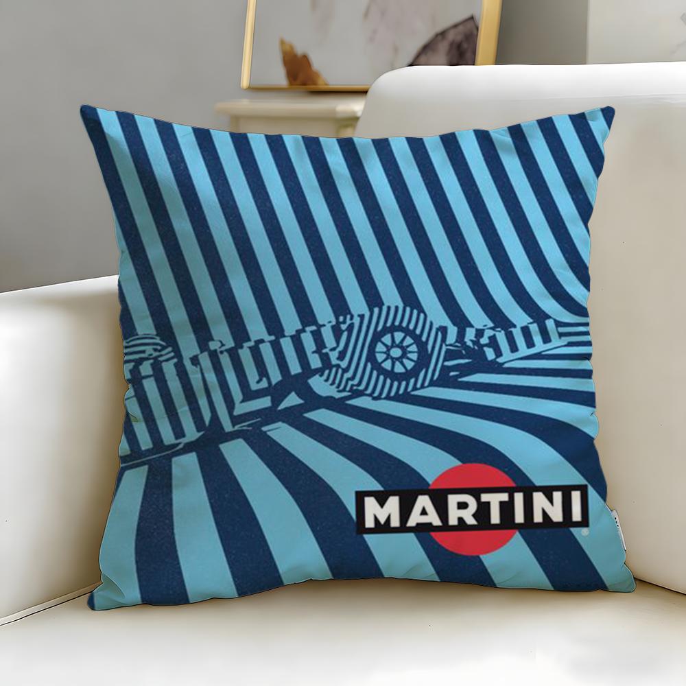 Классический бренд напитков Martini Наволочка Мягкая и Легко стирающаяся – Универсальная для Дивана, Кровати, Путешествий и Офиса