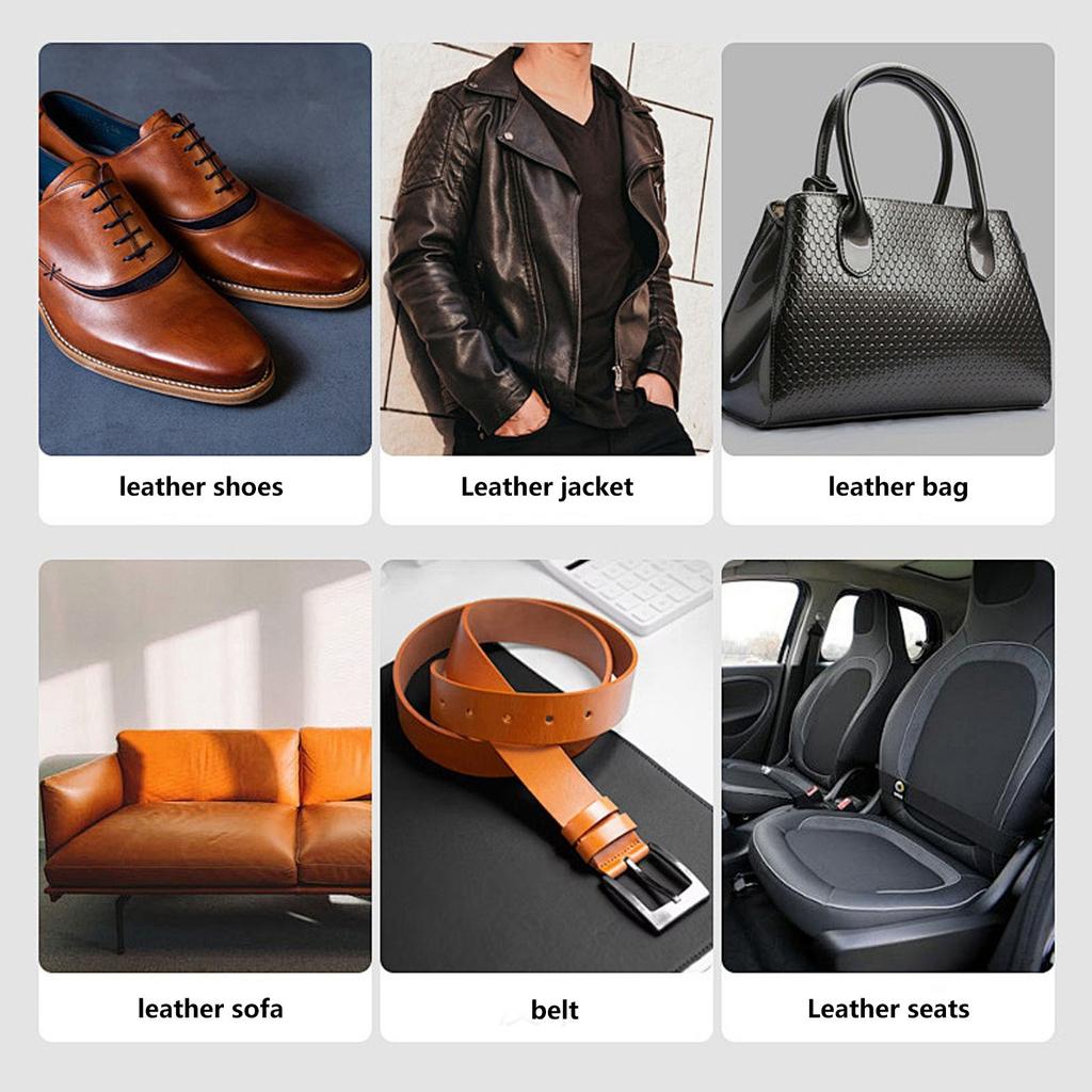 Масло для ухода за кожей, дезинфицирующее и очищающее средство, полировальный воск, средство для восстановления и окраски кожи