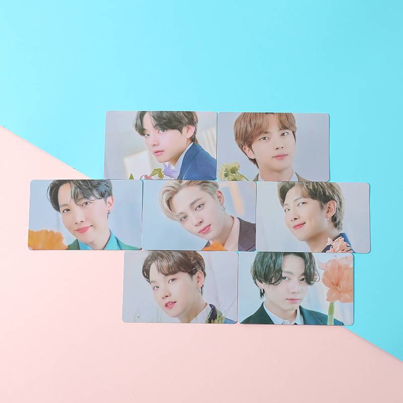 Открытка нового альбома BTS BE ОФИЦИАЛЬНЫЙ ЗИМНИЙ ПАКЕТ 2021 Та же карта ЛОМО JK V JIMIN SUGA JIN J-HOPE RM