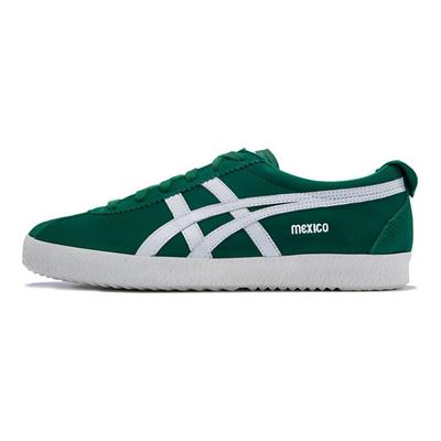 Кроссовки унисекс Delegation Mexico 66 Lightweight с низким верхом Зеленые D639L-8401