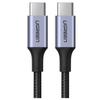Ugreen Us316 USB-C To USB-C Cable, 100W, 5A 0.5M (Black)