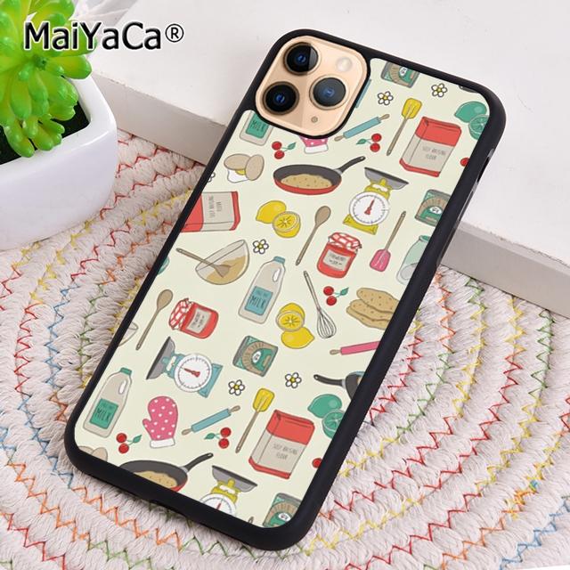 Baking Cooking Utensils Chef Phone Case For iPhone 17 Air 16 pro max 15 14 plus 12 13 Shell Cover coque