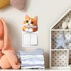 Painted Cute Kitten Bedroom Living Room Switch Home Background Beautification Wall Stickers
