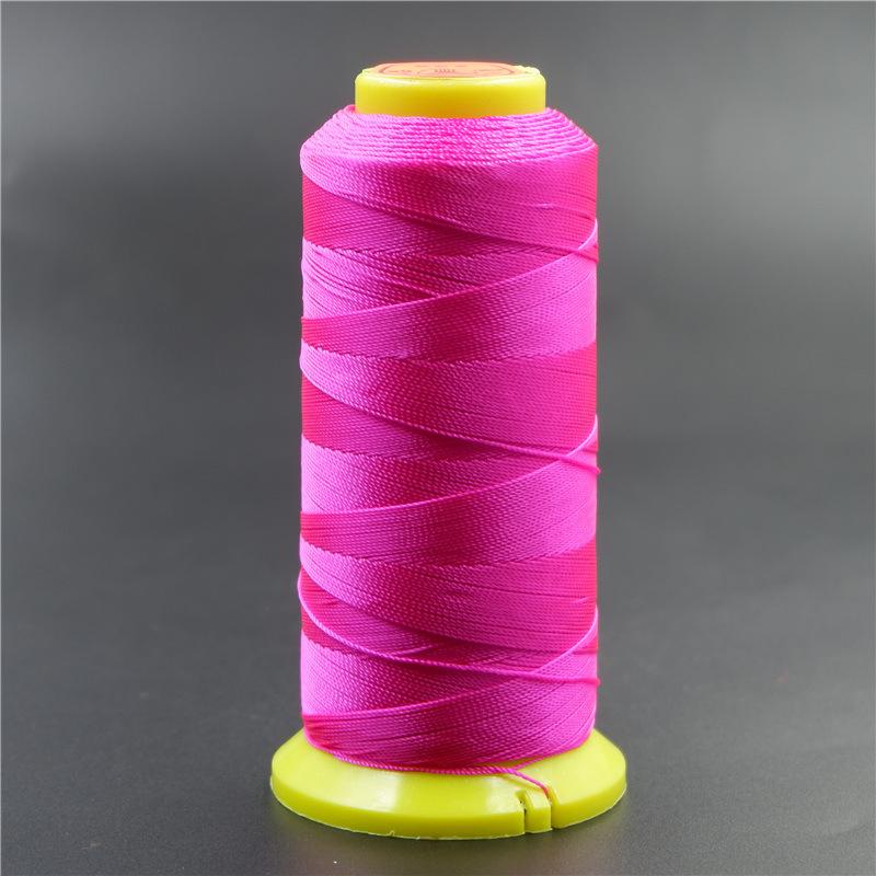 Ожерелье ручной работы из плетёного шнура, нити и бусин, 3/6/9/12/15 нитей, плетёный нейлоновый шнур, бахрома из красного шнура