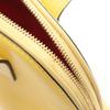 Used CELINE Mantel Shoulder Bag leather Yellow Used Women