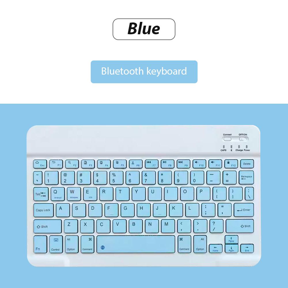 Беспроводная Bluetooth-клавиатура Портативная мини-клавиатура с мышью Универсальная для iPad Планшета Мобильного телефона Android Windows