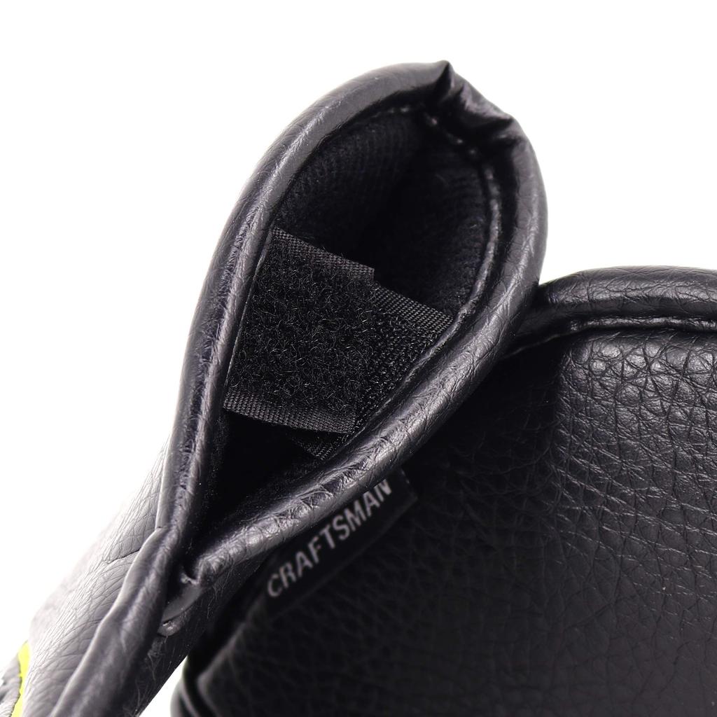 CRAFTSMAN Golf Чехол для утюга Чехол для клина Чехол для головки Цветные номера 12 штук (3-9, Пв, Ав, Сви, Лв2) Синтетическая кожа черного цвета (Бренд утюга