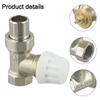 Self-Regulating Valve Brass Thermostatic Valve Ambient Temperature Control Brass Material Energy-Saving M30x1.5mm Thread