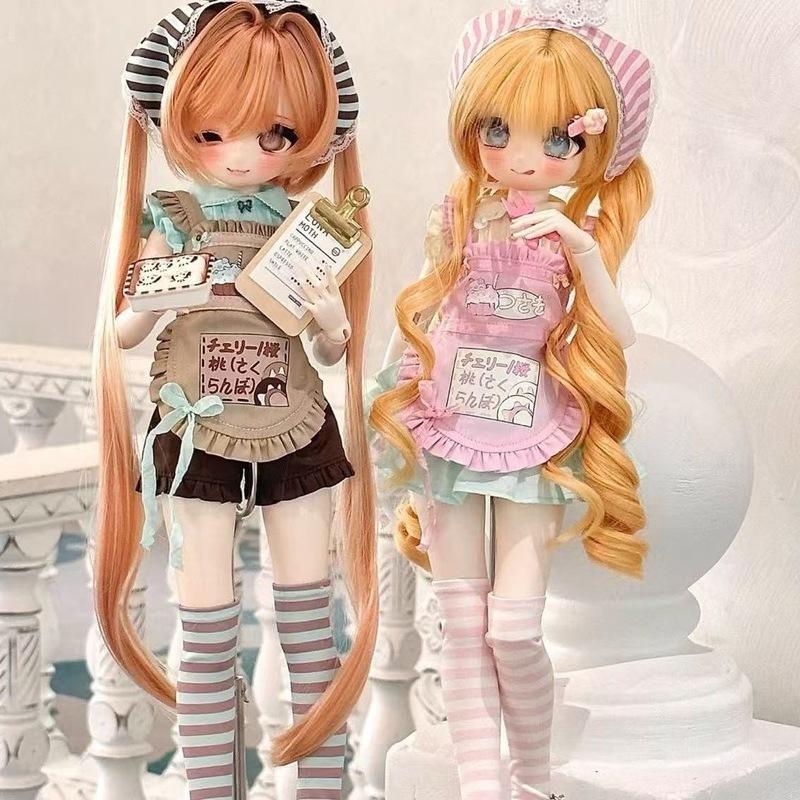 Одежда для BJD кукол подходит для кукол-мультяшек размера 1/4, кукол-милашек и аксессуаров для 2D кукол-горничных