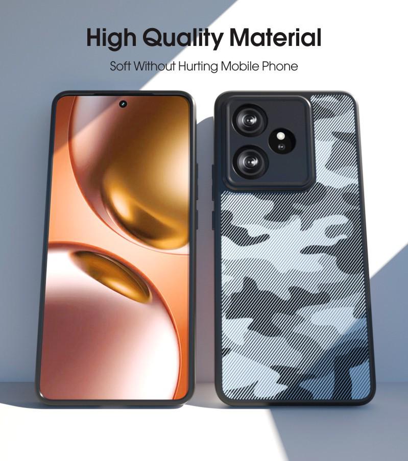 Прочный чехол Realme GT 7/GT 7T Камуфляж со ремешком