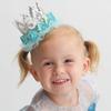 Fashion Party Decoration Princess Baby Birthday Hat 1 Years Old Flower Headwear Crown Hair Band