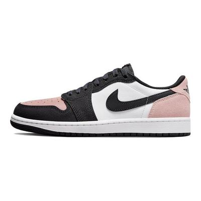 Air 1 Retro Low OG Отбеленные коралловые кроссовки унисекс Розовый Черный Белый CZ0790-061