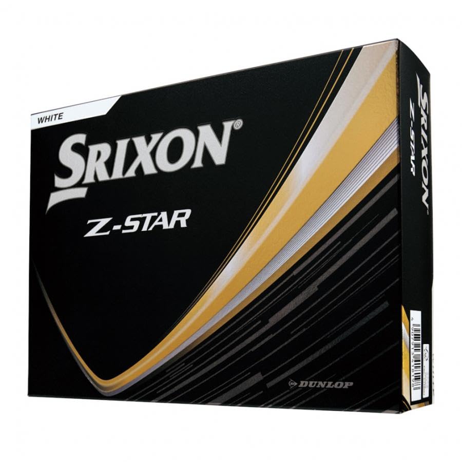Белые мячи для гольфа Srixon Z-STAR 2025 (Набор из 2 дюжин, 24 мяча) Включает оригинальные салфетки для чистки