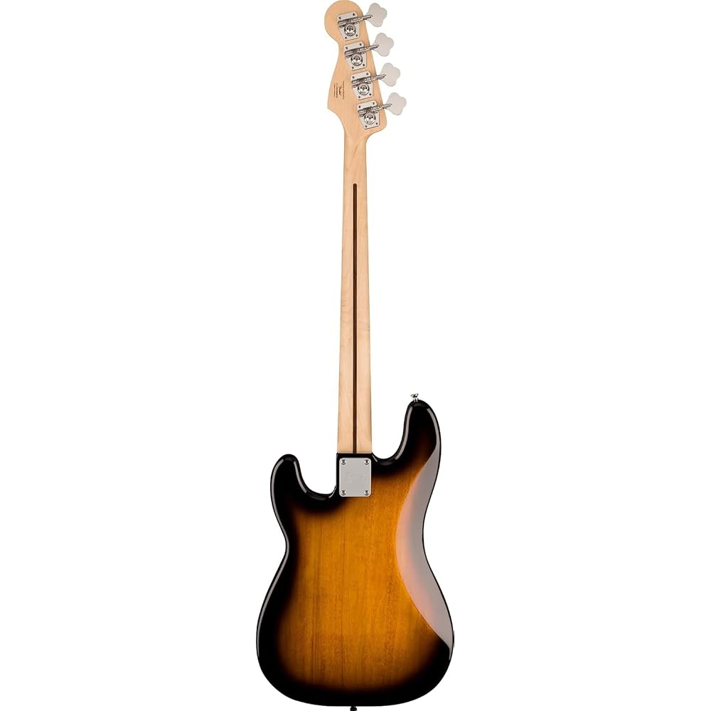 Squier от Fender Squier Sonic™ Precision Bass®, Кленовый гриф, Белая накладка, 2-цветный Санберст...