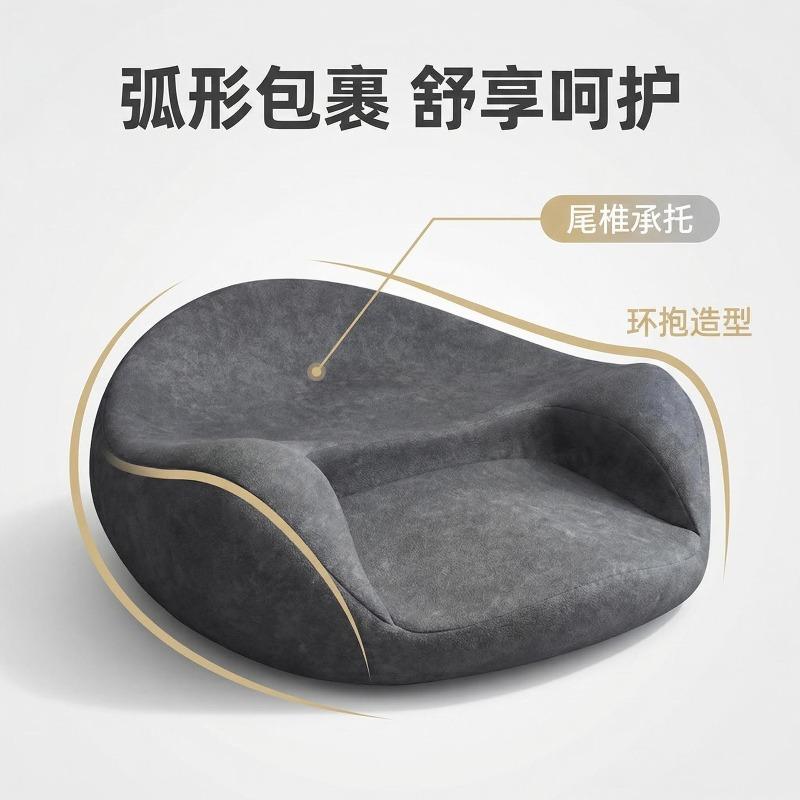 Meditation Mat Yoga Equipment Meditation Cushion Worship Mat Memory Foam Lazy Cushion Long Time Anti‑collapse Sitting Pad