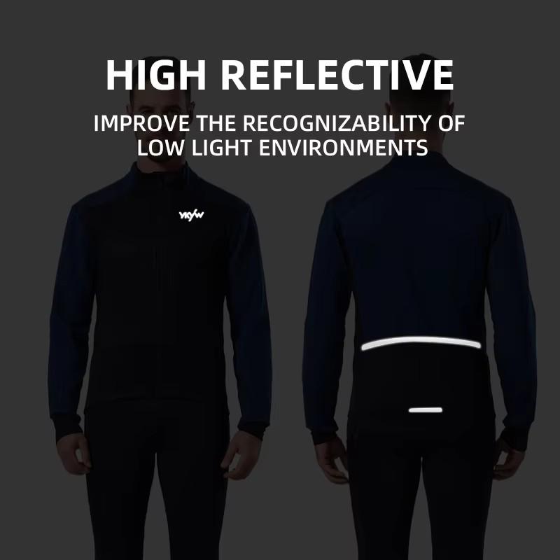 1 Mens Waterproof Windproof Thermal Fleece Cycling Jacket Winter Bike Jersey Road Outerwear 0C Protection