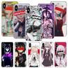 LEWD Sad Girl Japanese Anime Phone Case For iPhone 11 12 13 Pro XS XR X Max 7 8 6 6S Plus Mini + 5 SE Pattern Customized Coque C