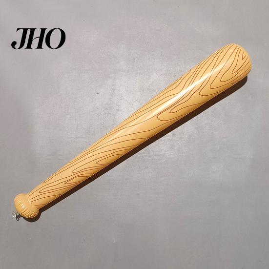 Large Inflatable Bat for Birthday Sports Theme Game Favors Baseball Toy Jumbo Wood Print Blow Up Pool Reusable Giant Ball Party Decorations