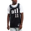 Nike Баскетбольная майка Dri Fit City Edition Сезон 2023/24, Atlanta Hawks Трэй Янг Размер 11 Мужская Черная DX8486-011