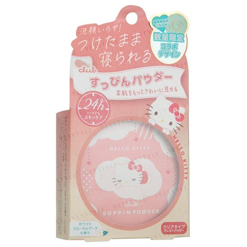 Club cosmetics - Sanrio Hello Kitty Пудра Suppin White Floral Bouquet