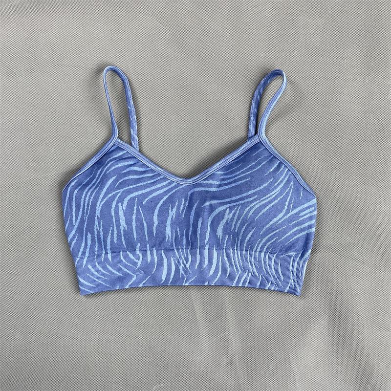 «Новый бесшовный европейский и американский фитнес-комплект: Топ с коротким рукавом, штаны для йоги, спортивный бюстгальтер для женщин.