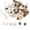 10Pcs 12mm Three Colors 26Letters Accessories For Jewelry Component Making DIY Earring Bracelet Necklace