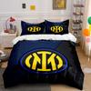 Blue and Black Geometric Bedding Bedding Duvet Cover Set Duvet Cover Pillowcases (1 * Duvet Cover 2 * Pillowcases, without duvet insert)