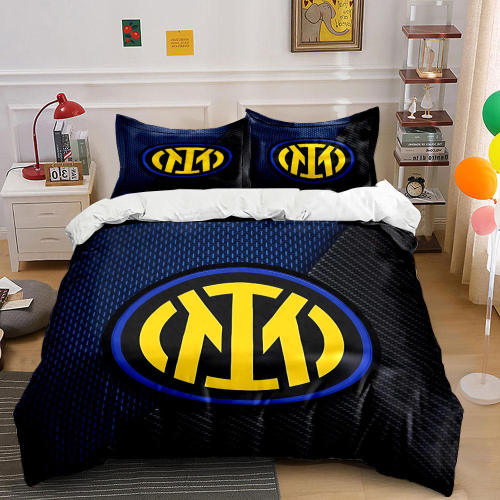 Blue and Black Geometric Bedding Bedding Duvet Cover Set Duvet Cover Pillowcases (1 * Duvet Cover 2 * Pillowcases, without duvet insert)
