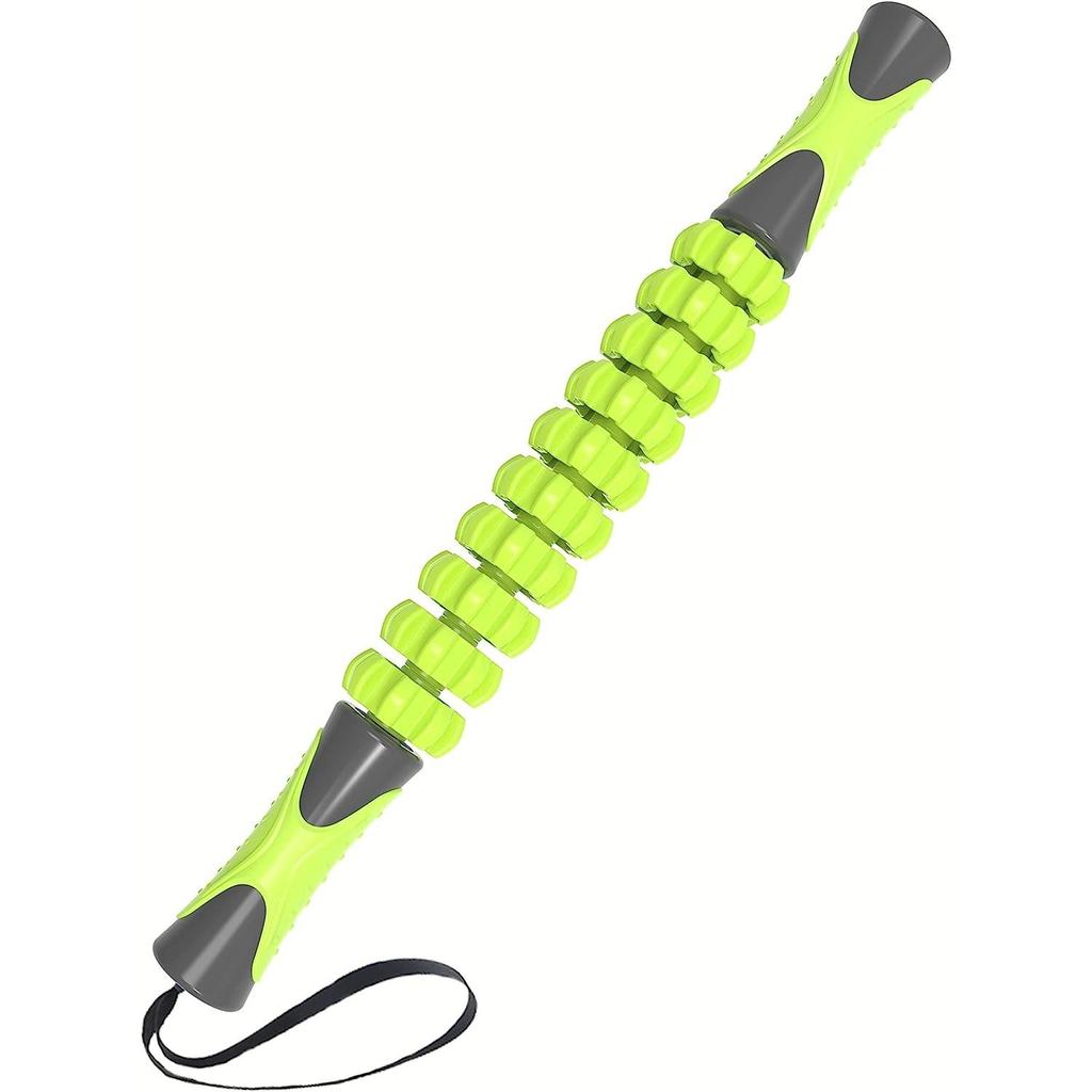 Роллер для мышц спортсмена, ролик для мышц фасции освобождает фасцию, чтобы уменьшить боль, облегчить болезненность и скованность частей тела: икры, бедра, плечи