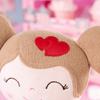 Мягкие куклы Spring Girl Love Flocking Baby Girls Gift Мягкие куклы Идеи рождественских подарков Подарки на день рождения Кукла Красная