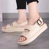 Women's Shoes Sandals Summer New Hollow Breathable Not Stuffy Feet Flat Sandals Casual Shoes Outer Wear Single Shoes