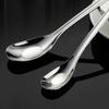 Нержавеющая сталь утолщение ложка креативная длинная ручка отель тушеное мясо ложка половник суп домашняя кухня основные инструменты