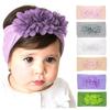 Chiffon Flower Baby Headbands For Girls Newborn Infant Baby Turban Hair Band Princess Haarband