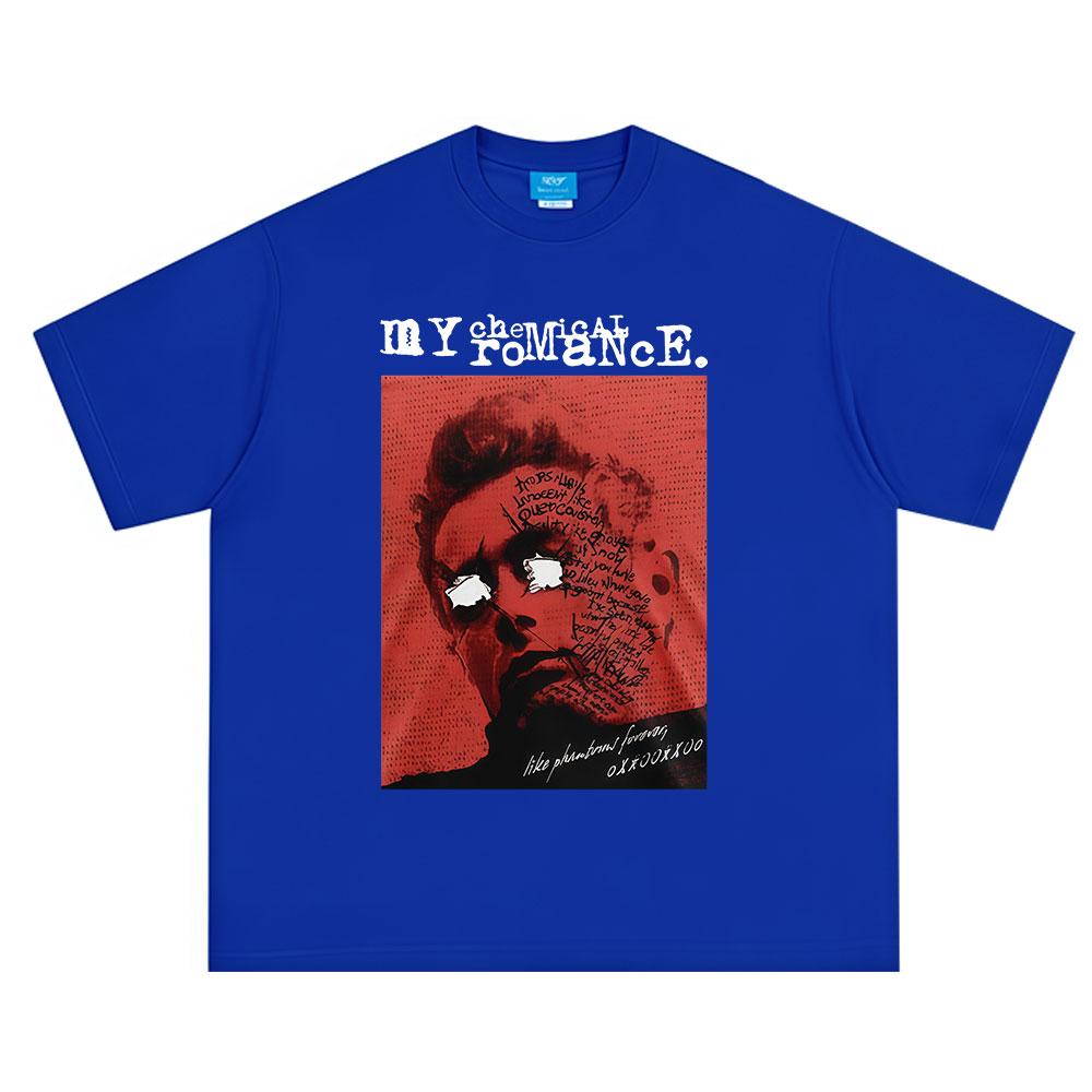 Rock Band My Chemical RoUnisexce 2026 Tour Merch Tshirt Unisex Women Clothing Cotton Casual Oversized Short Sleeve T Shirt Streetwear