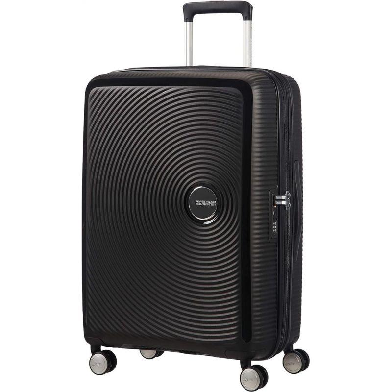 American Tourister Soundbox Spinner suitcase polypropylene noir
