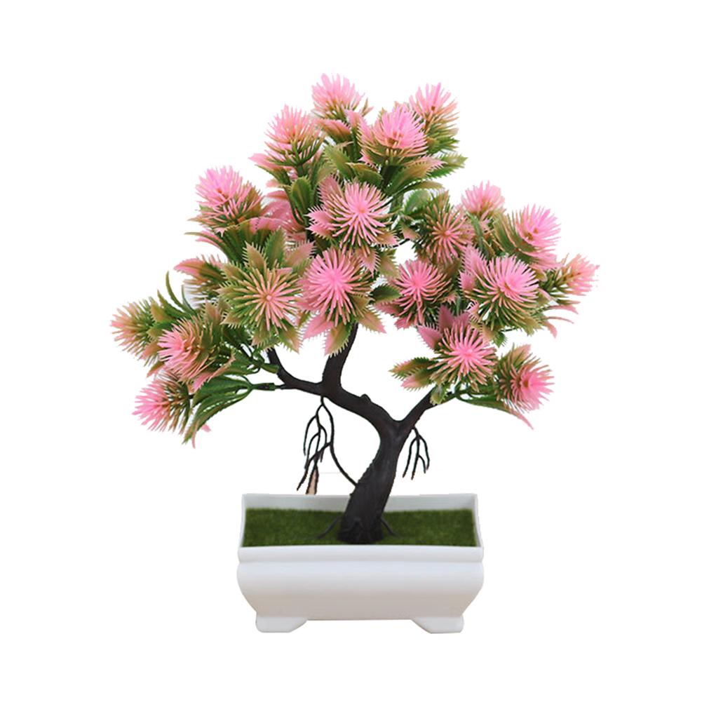 Цветущий букет искусственный цветок сосна бонсай этап сад свадьба декор