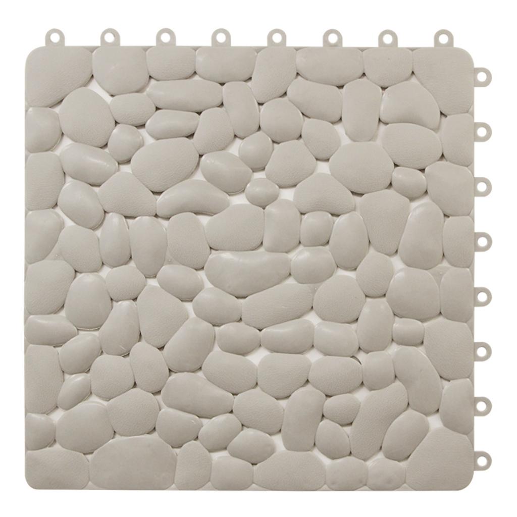 Hydrophobic Waterproof Bathroom Splicing Home Supplies Plastic Non-slip Mat Bath Mat Pad Carpet