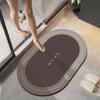 8A8 Toilet Absorbent Bathroom Floor Mat DirtResistant Diatom Mud Crystal Velvet Carpet Door NonSlip Mat Foot Mat