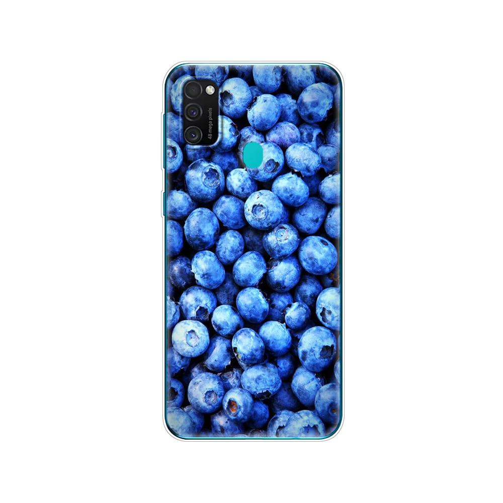 Чехол для Samsung M21, 6,4 дюйма, силиконовый мягкий чехол из ТПУ для Samsung Galaxy M21 M 21 SM-M215FZGUSER m215, задняя сумка для телефона, защитный чехол