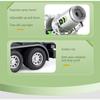 1/50 Scale Diecast Toy Model Dump Truck Engineering Transport Car Sound & Light Educational Collection Pull Back Gift for Kid