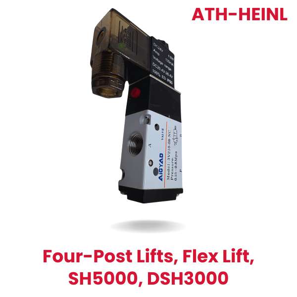 Zamiennik ath-heinl: elektromagnetyczny zawór pneumatyczny four-post lifts, flex lift, sh5000, dsh3000