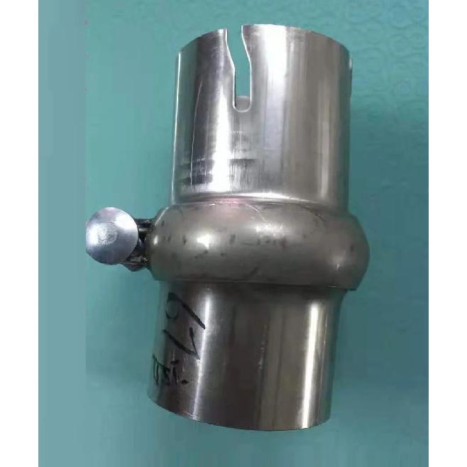 Car Accessories SWIVEL EXHAUST CLAMP SS Joint Universal Muffler Adjustment Adapter Pipe