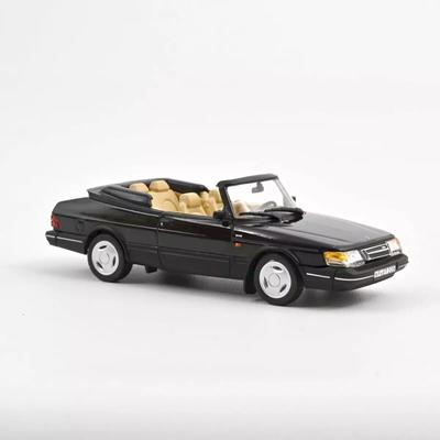 Norev Saab 900 Turbo Кабриолет 1992 Черный 1/43