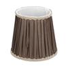Cloth Lampshade Interventional Modern Decorative Fabric Table Lamp Cover for E14 BulbsCoffee