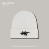 Unisex Winter Knitted Wool Hat: Fashionable Korean Hip-Hop Style, Warm, Thick, Versatile.