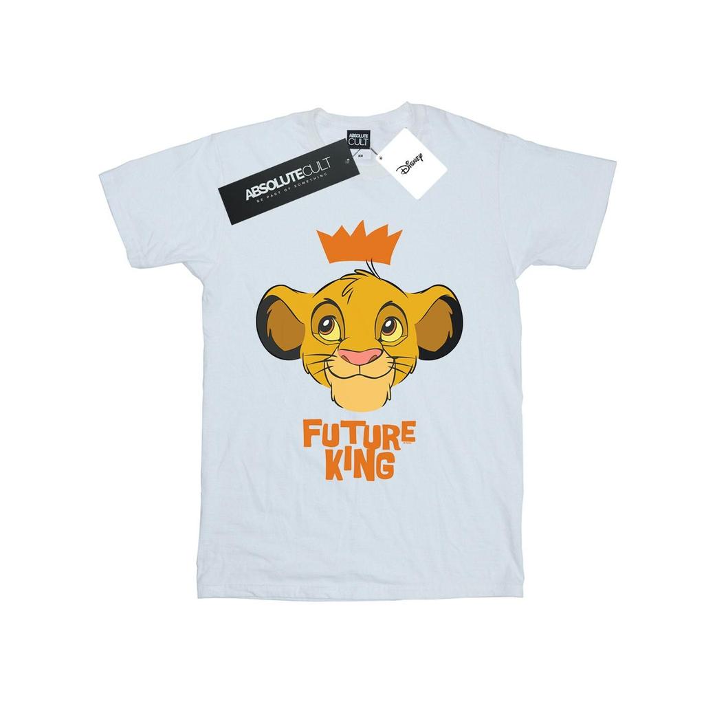 Disney Womens/Ladies The Lion King Simba Future King Cotton Boyfriend T-Shirt
