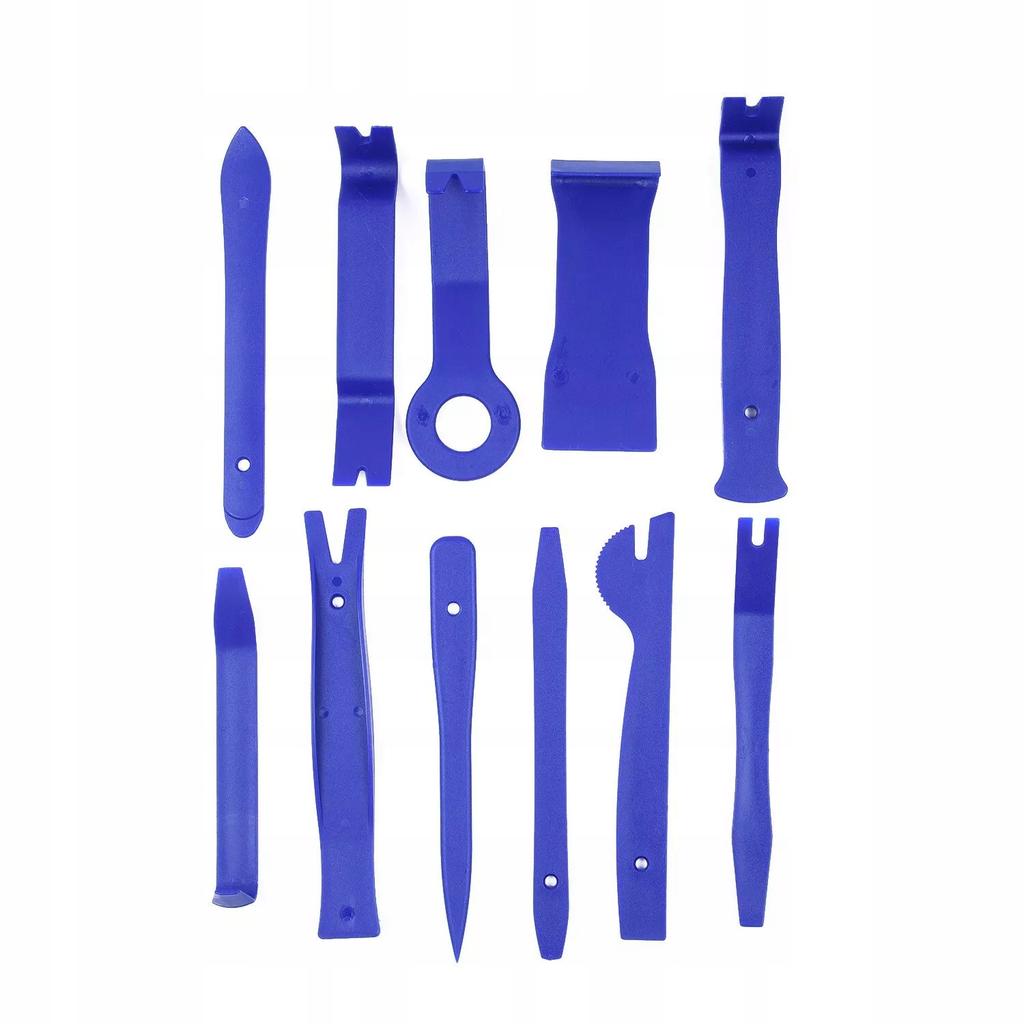 Ściągacze Dźwignie Do Tapicerki Zestaw Do Demontażu Spinek Plastików 12 El.