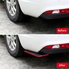 New Universal Car Front Rear Bumper Strip Lip Spoiler Diffuser Splitter Scratch 2pcs
